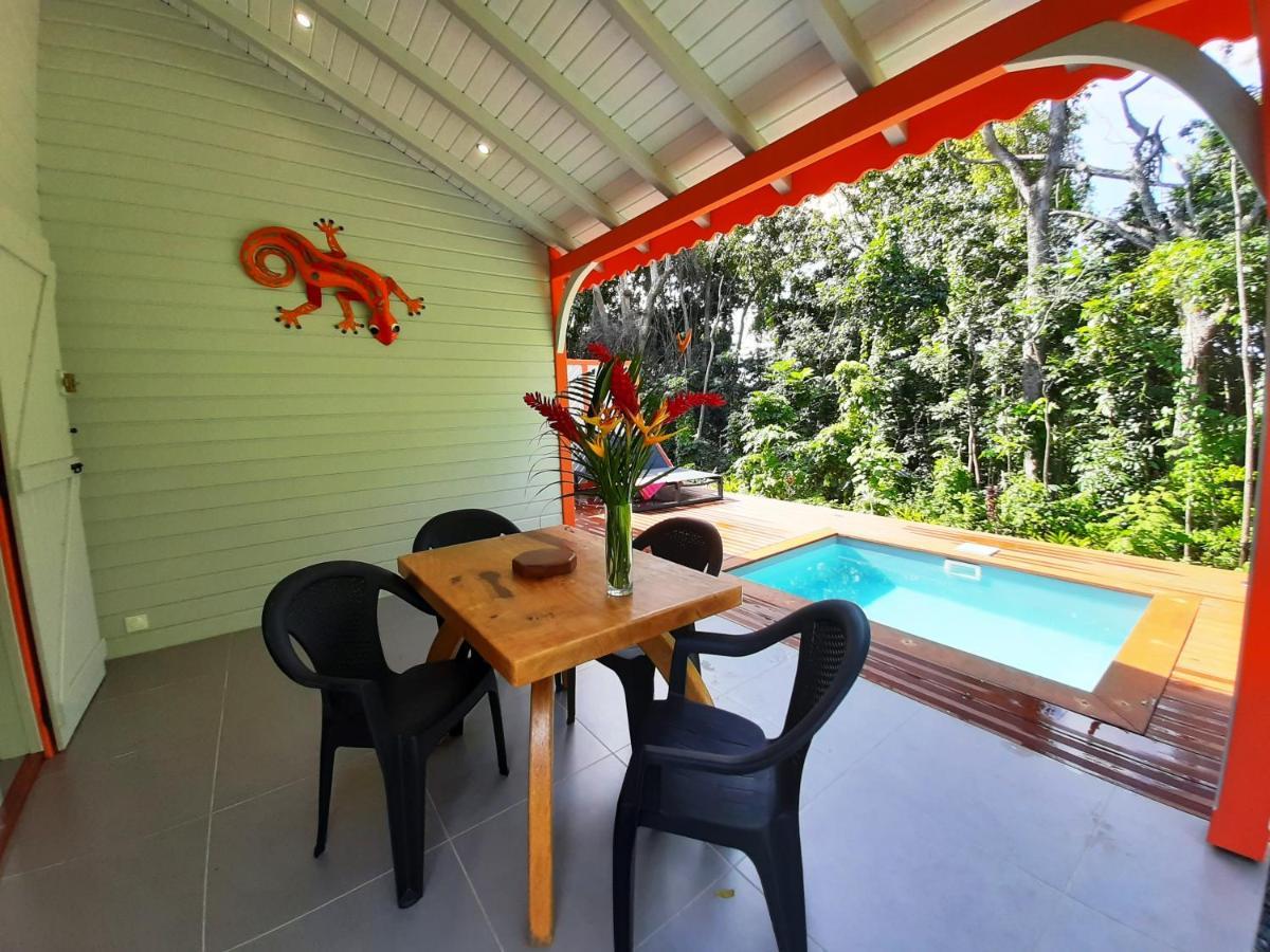 Caraibes Cottages Corail Piscine Privee A 900M De La Plage De Grande Anse Deshaies Esterno foto