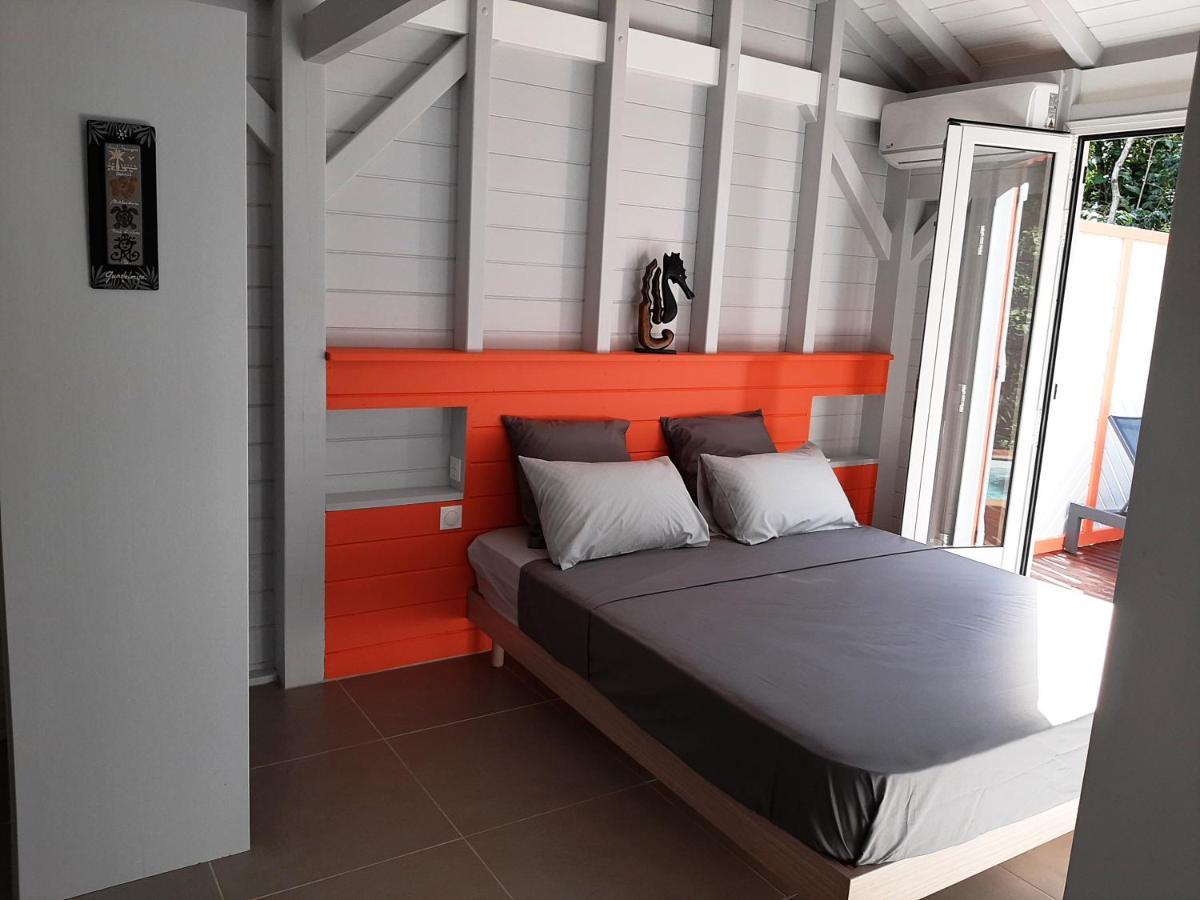 Caraibes Cottages Corail Piscine Privee A 900M De La Plage De Grande Anse Deshaies Esterno foto