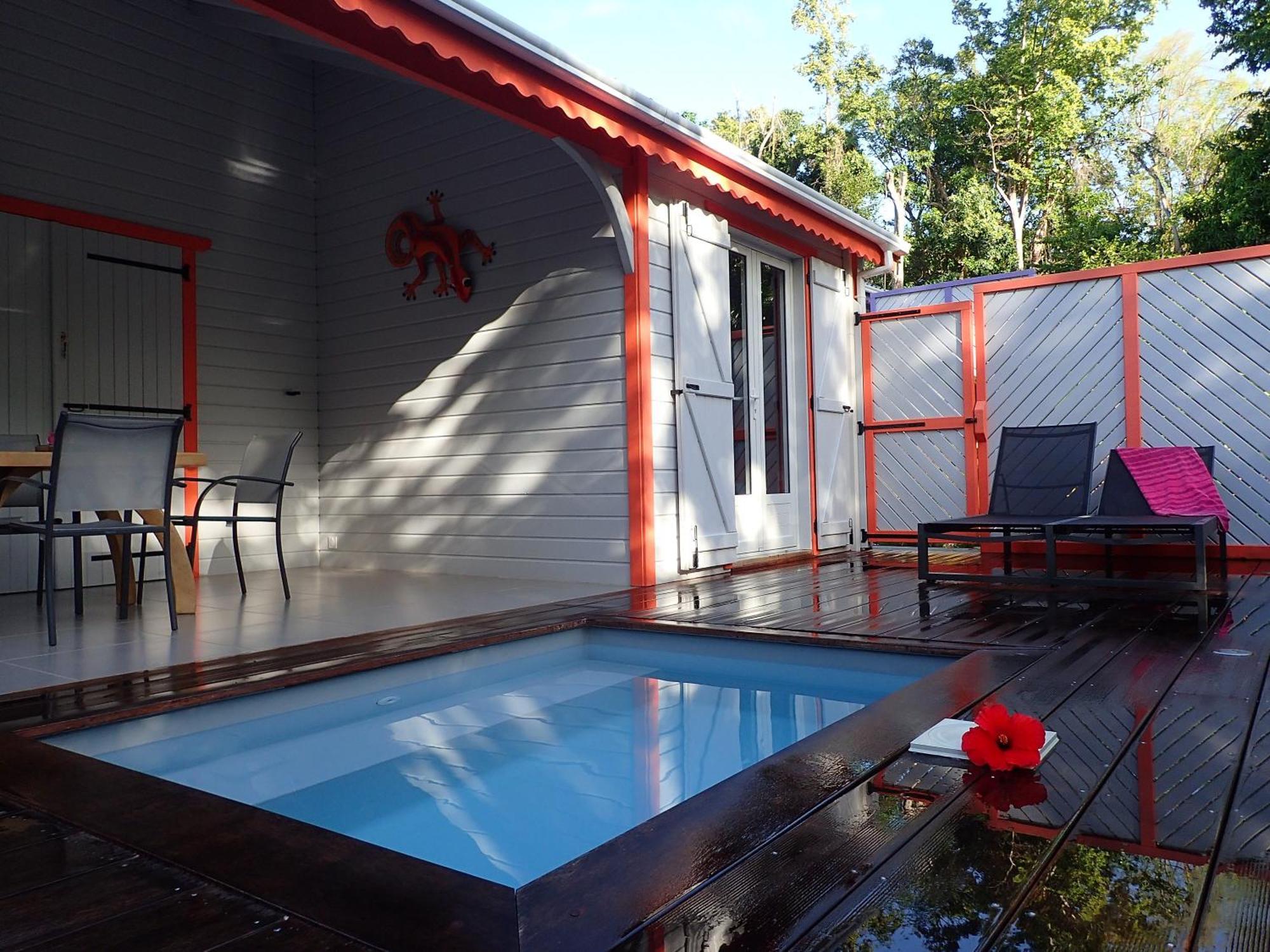 Caraibes Cottages Corail Piscine Privee A 900M De La Plage De Grande Anse Deshaies Esterno foto